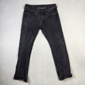 Bullhead‎ Gravels Slim Black Wash Denim Jeans Mens 32x32